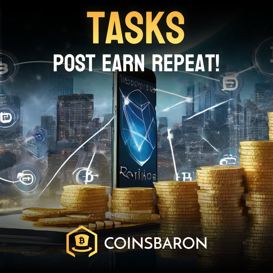 Socialize Earn Repeat Tap Into Coinsbaron S Money Making Tasks